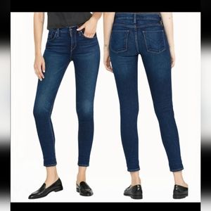 Hudson Nico midrise super skinny jeans size 25